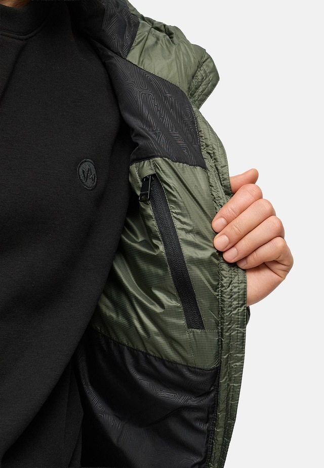 Ragwear Steppjacke »Vellos YOUMODO« mit Kapuze Gesteppte Winterjacke mit verstellbarer Kapuze