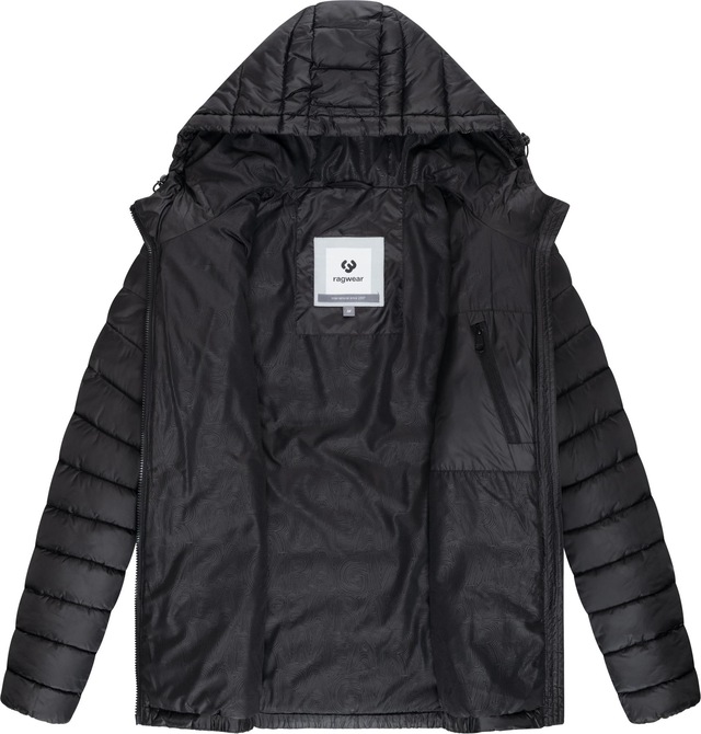 Ragwear Steppjacke »Vellos YOUMODO« mit Kapuze Gesteppte Winterjacke mit verstellbarer Kapuze