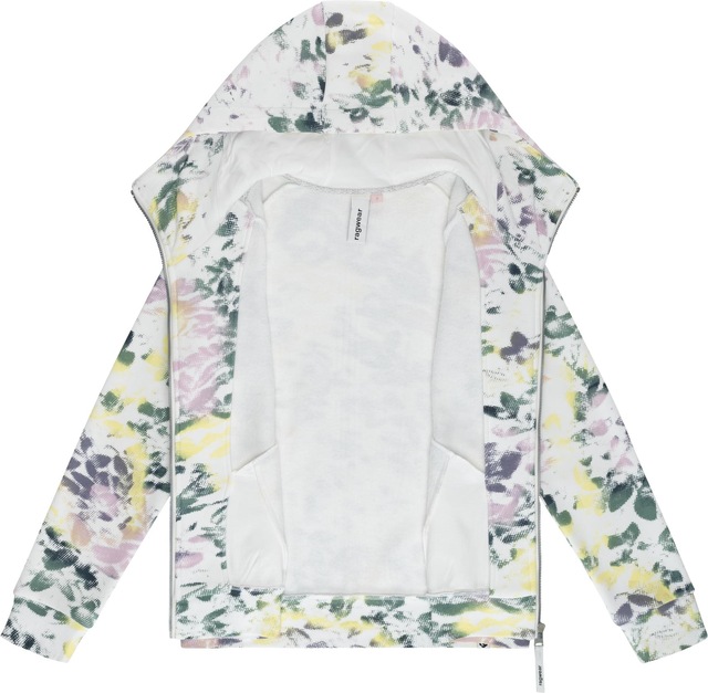 Ragwear Sweatjacke »Fllawia Print« modische Damen Zip-Jacke mit Allover-Print