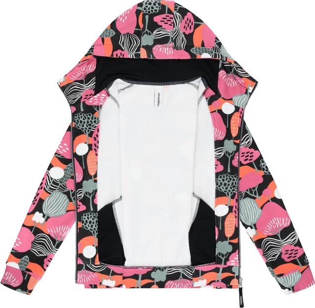 Ragwear Sweatjacke »Fllawia Print« modische Damen Zip-Jacke mit Allover-Print