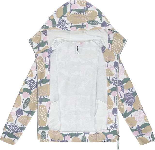 Ragwear Sweatjacke »Fllawia Print« modische Damen Zip-Jacke mit Allover-Print