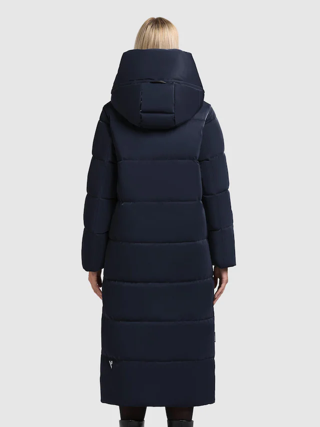 khujo Steppmantel »Soulani5 Shiny« warmer Damen Wintermantel aus glänzendem Obermaterial