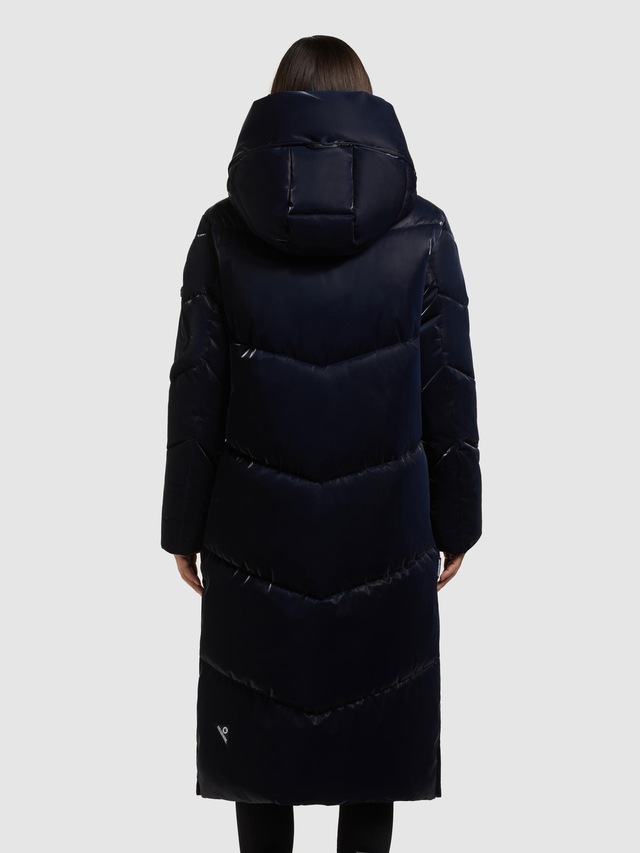 khujo Wintermantel »Pulset Shiny« Winter Steppmantel aus einem auffällig glänzendem Material