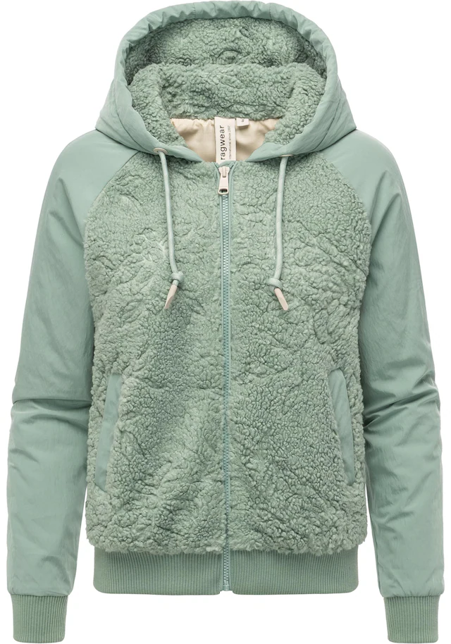 Ragwear Plüschjacke »Talianita YOUMODO« mit Kapuze Leicht gefütterte Teddyjacke mit Kapuze