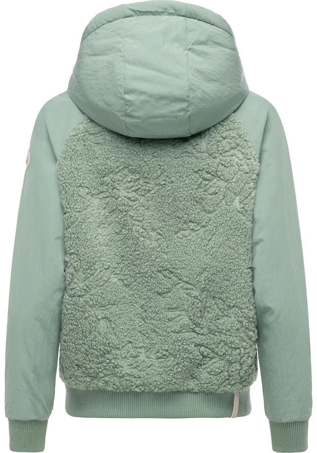 Ragwear Plüschjacke »Talianita YOUMODO« mit Kapuze Leicht gefütterte Teddyjacke mit Kapuze