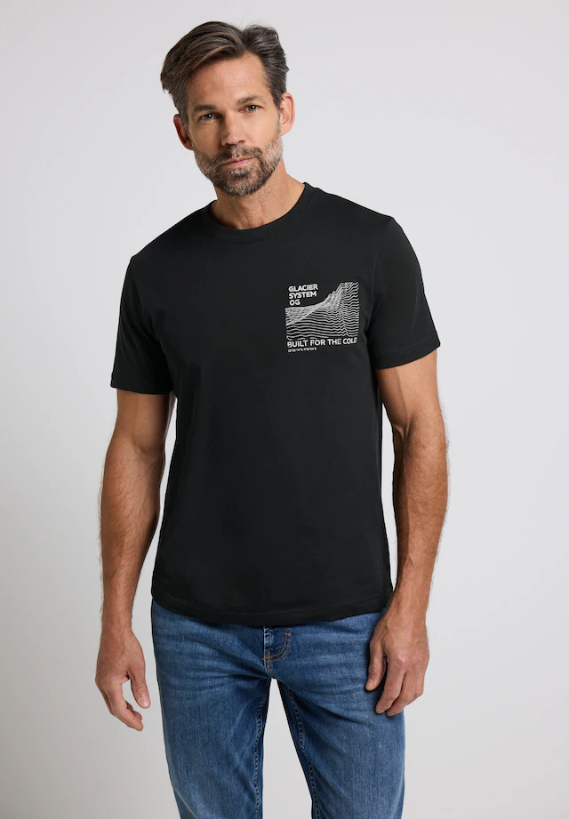 STREET ONE MEN T-Shirt aus reiner Baumwolle