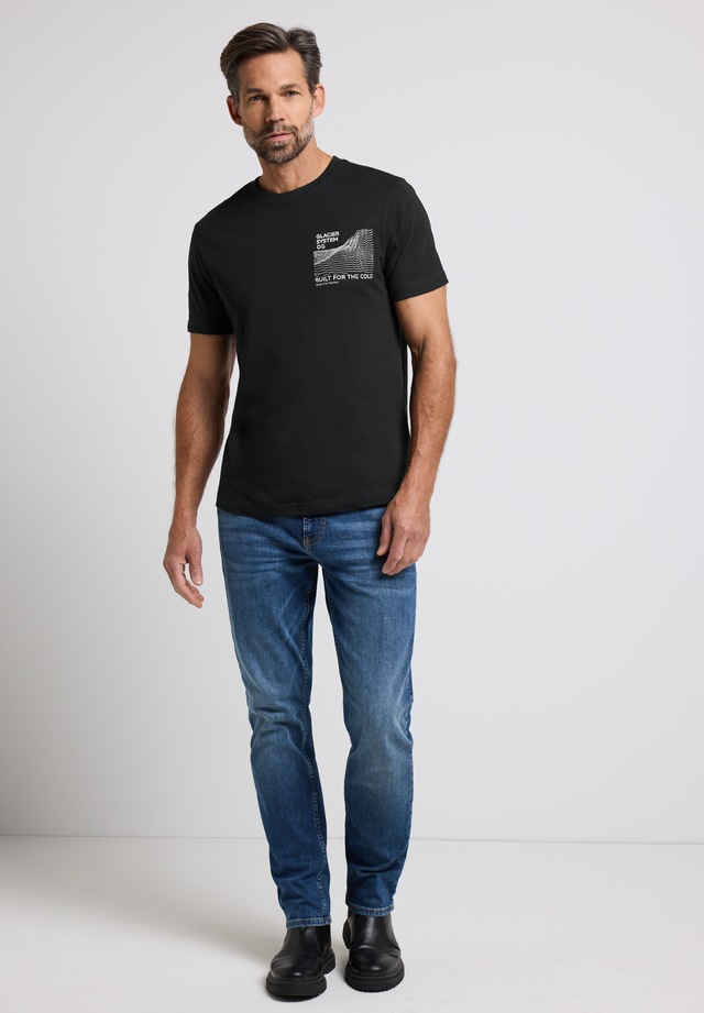 STREET ONE MEN T-Shirt aus reiner Baumwolle
