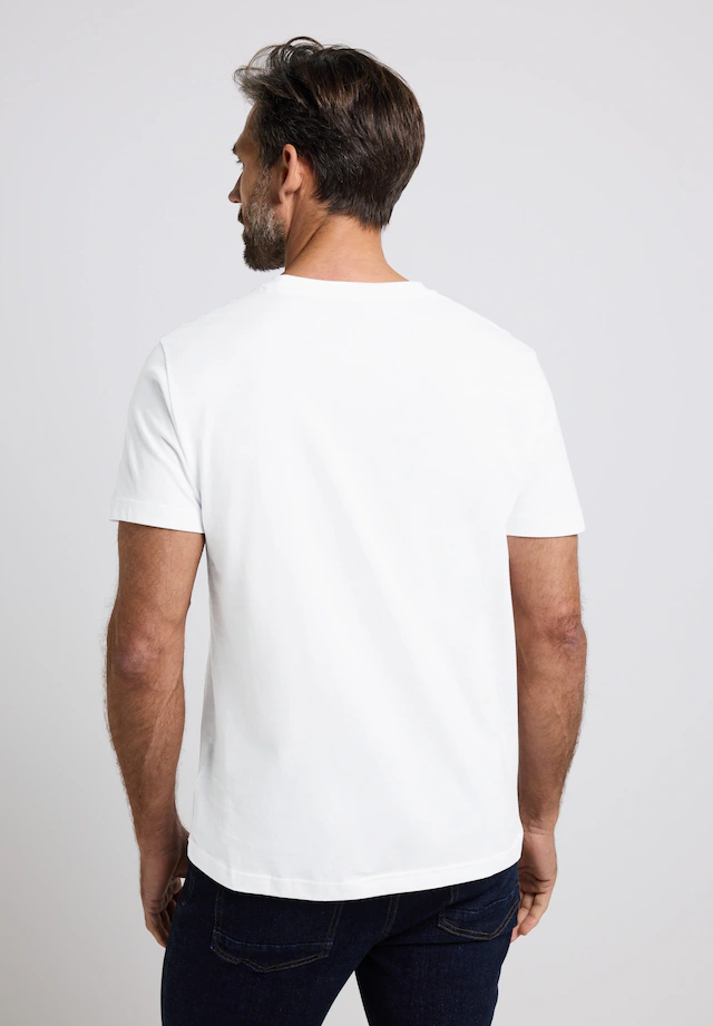STREET ONE MEN T-Shirt aus reiner Baumwolle