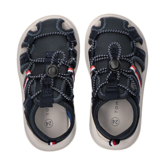 Tommy Hilfiger Sandale Trekking Schuh, Sommerschuh mit praktischem Schnellverschluss