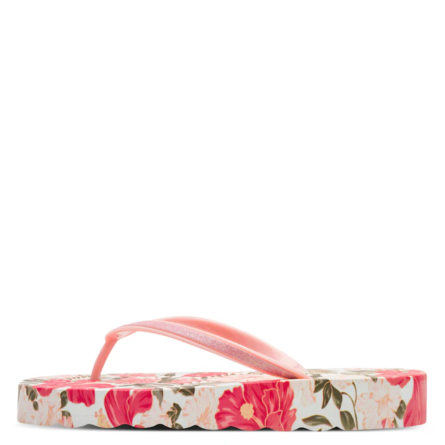 Tamaris Zehentrenner Dianette, Sommerschuh, Pool Slide, Flat mit stylischen Print
