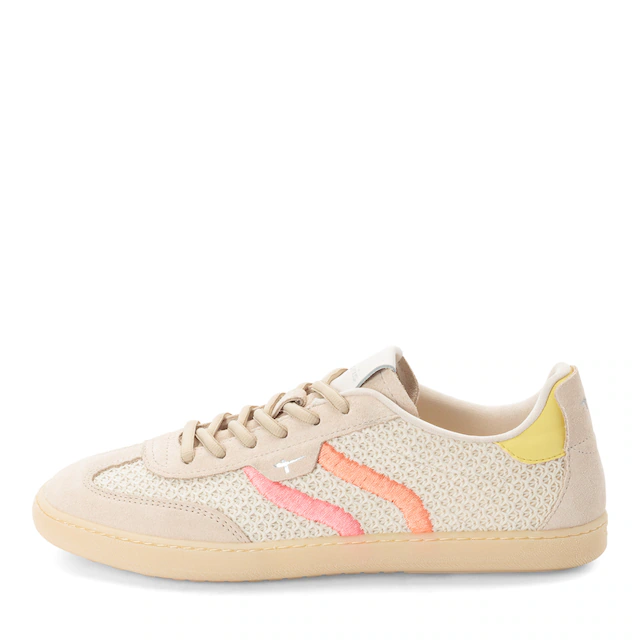 Tamaris Sneaker Freizeitschuh, Halbschuh, Schnürschuh im modischen Retro-Look