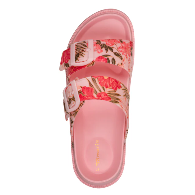 Tamaris Pantolette Schlupfschuh, Sommerschuh mit verstellbaren Schnallen
