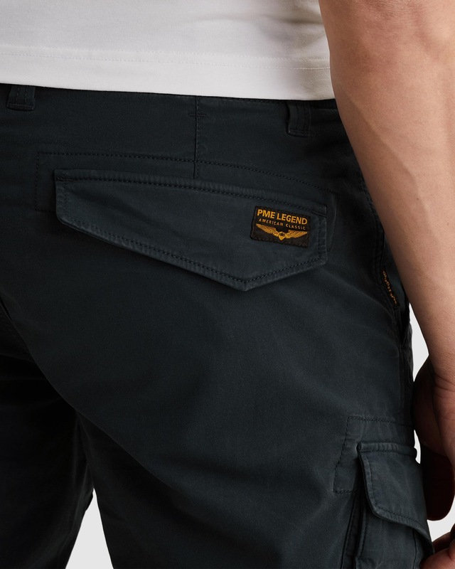 PME LEGEND Cargobermudas »NORDROP CARGO SHORTS STRETCH TWILL« normale Passform, mit Gürtelschlaufen, unifarben