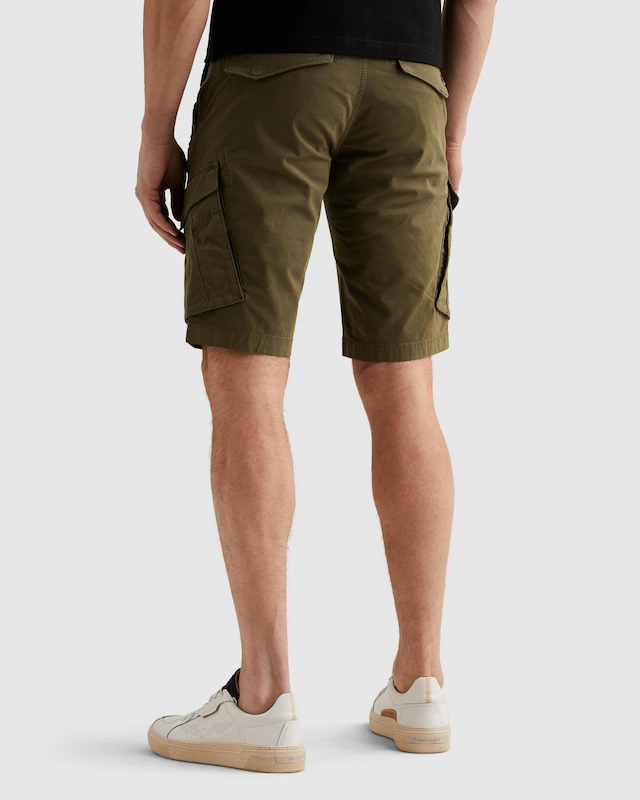 PME LEGEND Cargobermudas »NORDROP CARGO SHORTS STRETCH TWILL« normale Passform, mit Gürtelschlaufen, unifarben