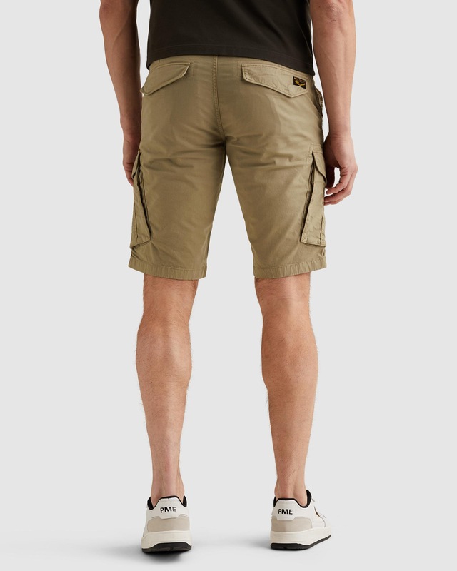 PME LEGEND Cargobermudas »NORDROP CARGO SHORTS STRETCH TWILL« normale Passform, mit Gürtelschlaufen, unifarben