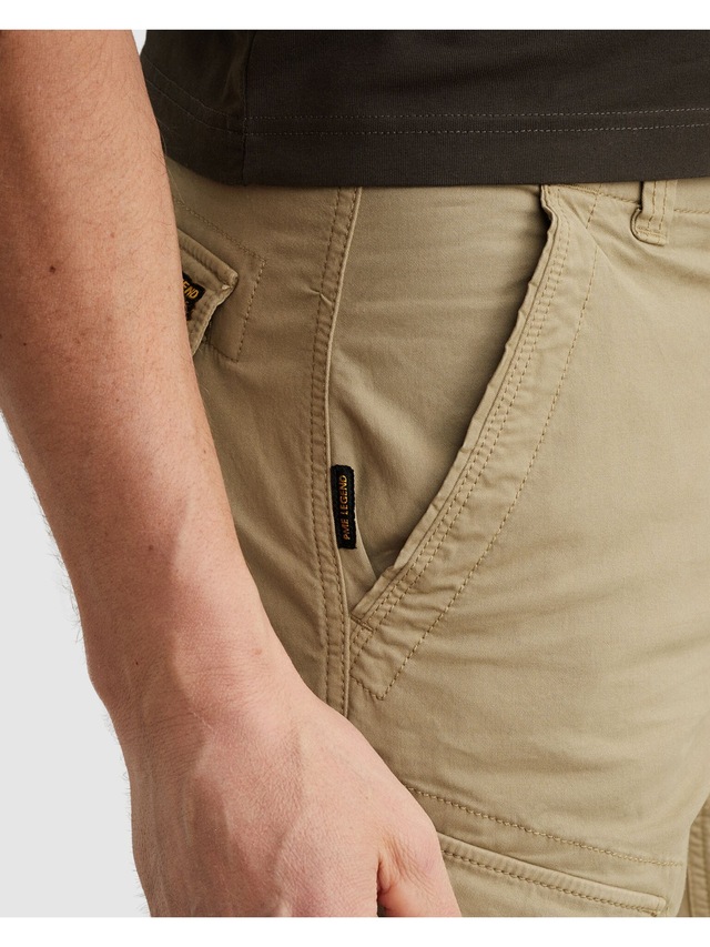 PME LEGEND Cargobermudas »NORDROP CARGO SHORTS STRETCH TWILL« normale Passform, mit Gürtelschlaufen, unifarben