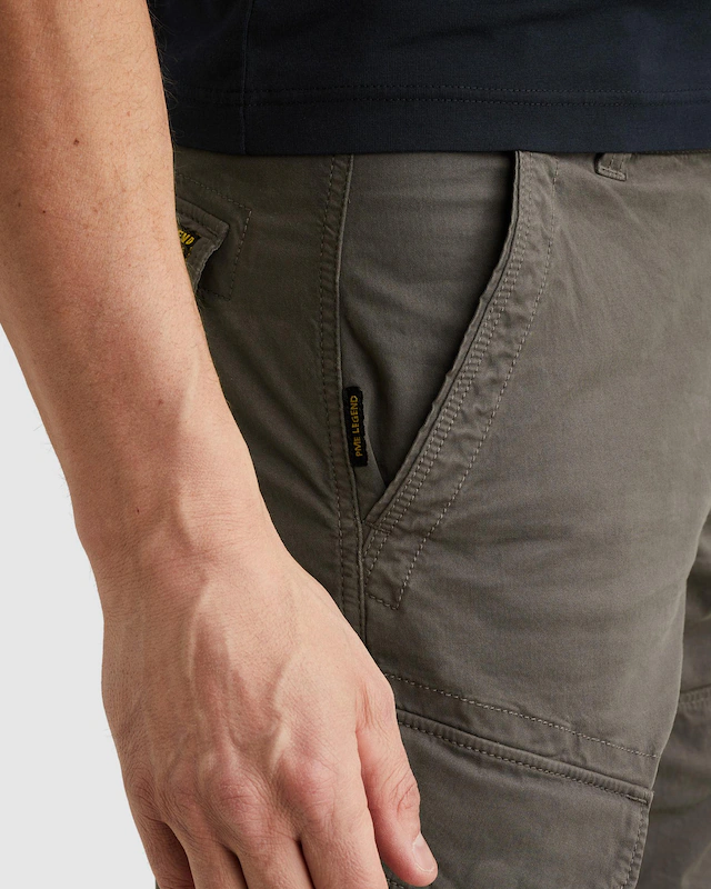 PME LEGEND Cargobermudas »NORDROP CARGO SHORTS STRETCH TWILL« normale Passform, mit Gürtelschlaufen, unifarben