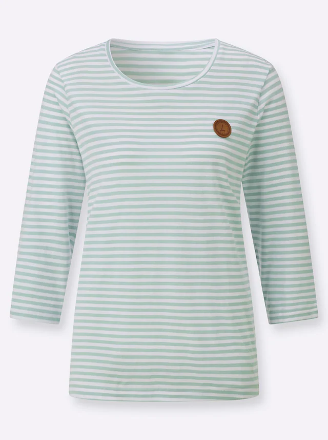 Casual Looks 3/4-Arm-Shirt »Kurzarm-Shirt« 1 tlg.