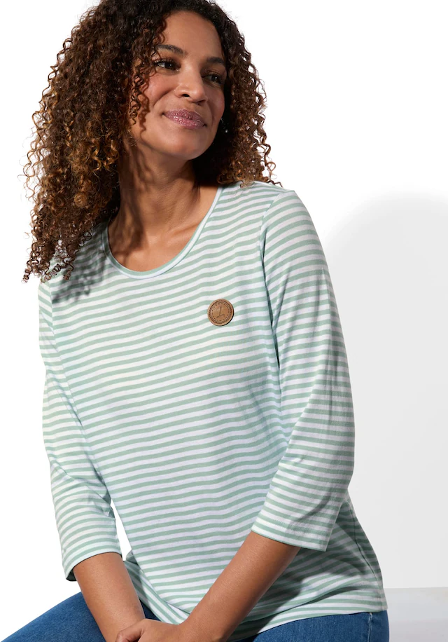 Casual Looks 3/4-Arm-Shirt »Kurzarm-Shirt« 1 tlg.