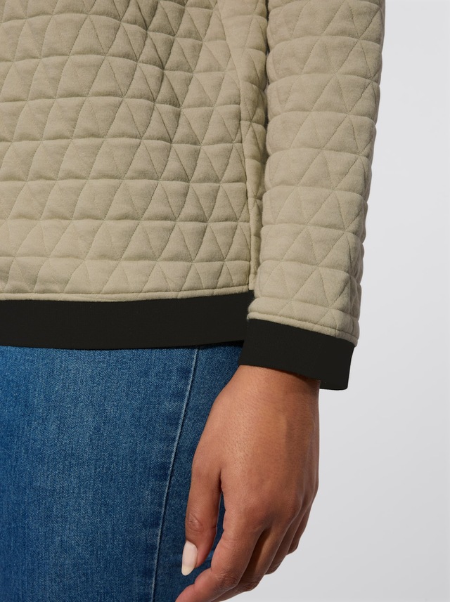Casual Looks Langarmshirt »Jacquard-Shirt« 1 tlg.
