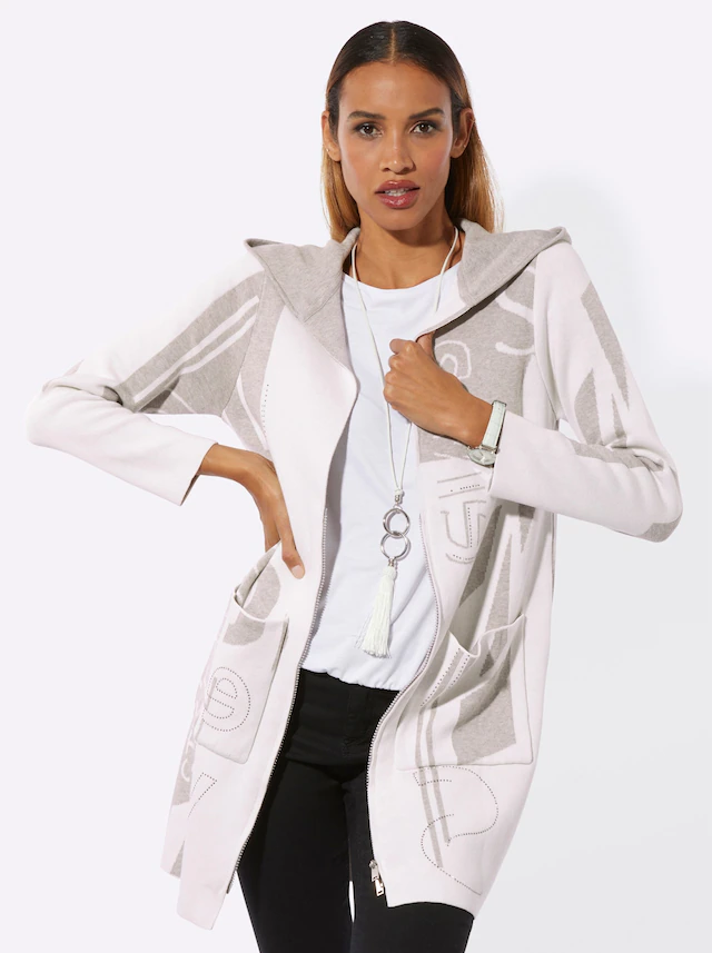 creation L Longstrickjacke