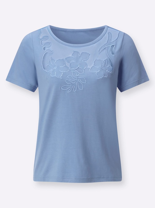 creation L Kurzarmshirt »Shirt« 1 tlg.