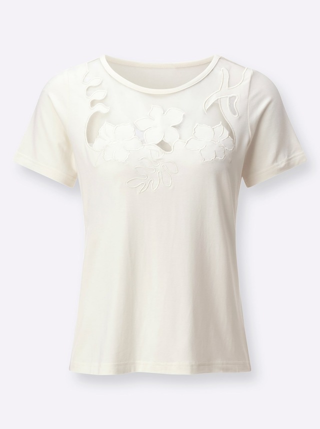 creation L Kurzarmshirt »Shirt« 1 tlg.