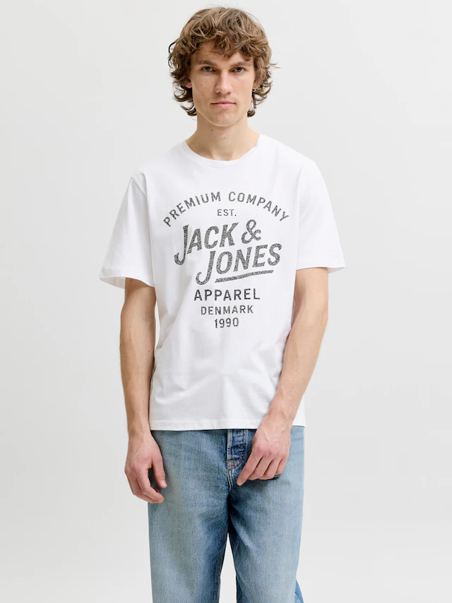 Jack & Jones Rundhalsshirt »JPRBLUZANE SS TEE FST 3PK MP« Packung, 3