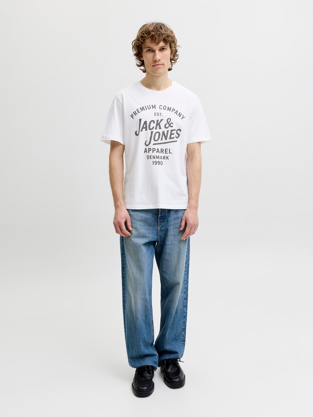 Jack & Jones Rundhalsshirt »JPRBLUZANE SS TEE FST 3PK MP« Packung, 3
