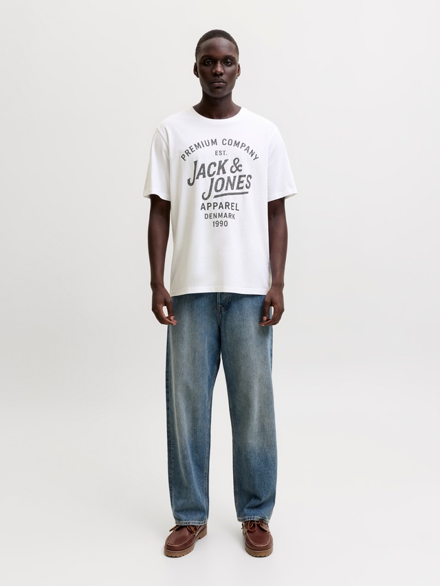 Jack & Jones Rundhalsshirt »JPRBLUZANE SS TEE FST 3PK MP« Packung, 3
