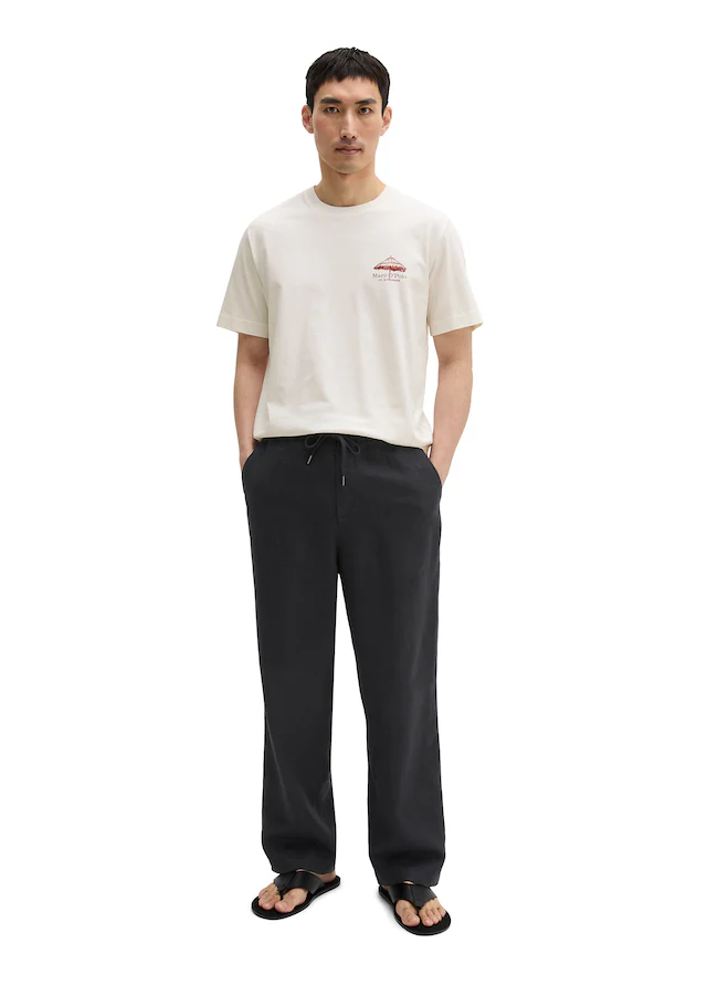 Marc O'Polo T-Shirt regular mit sommerlichem Rückenprint