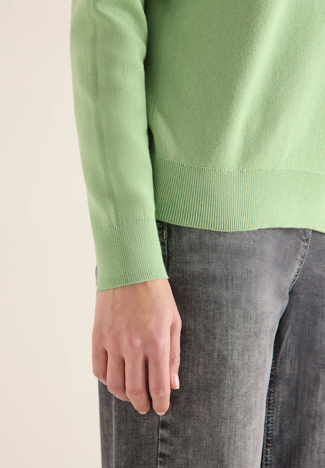 Cecil Strickpullover Sweatshirt mit Rundhals