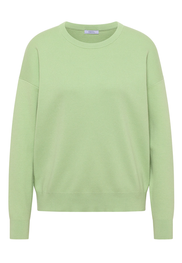 Cecil Strickpullover Sweatshirt mit Rundhals