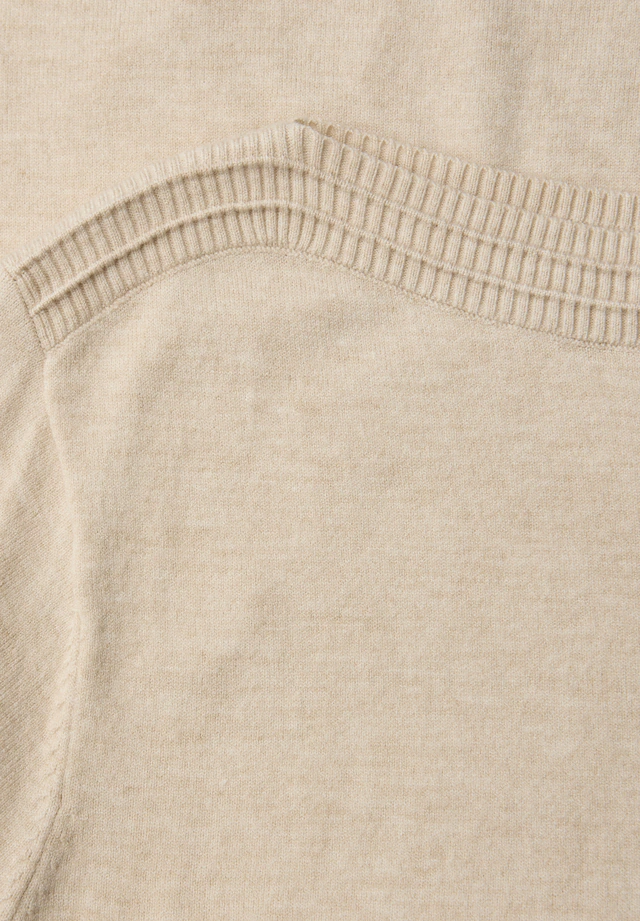 STREET ONE Strickpullover U-Boot-Ausschnitt mit Strukturdetails