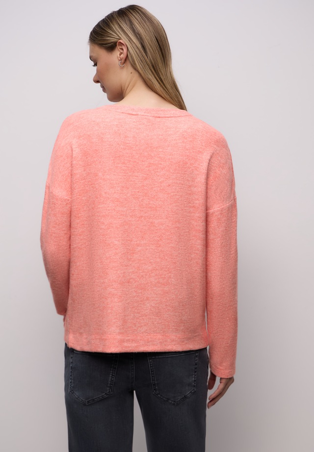 STREET ONE Langarmshirt mit Rundhalsausschnitt
