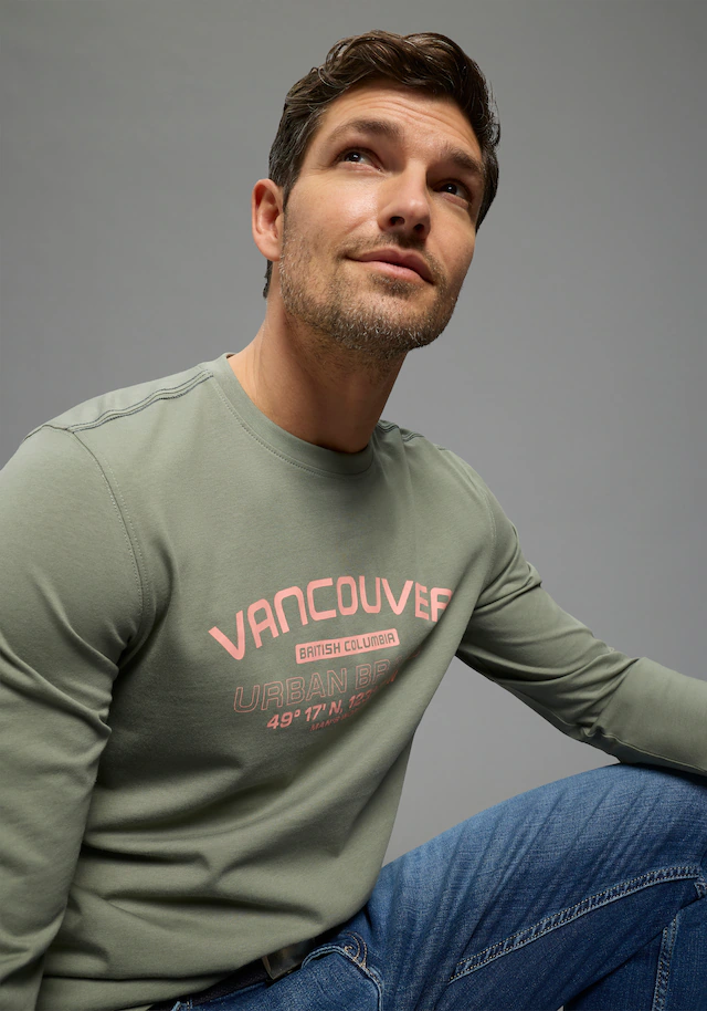 Man's World Langarmshirt »Neue Kollektion!« casual Stil, Langarm, schmale Passform