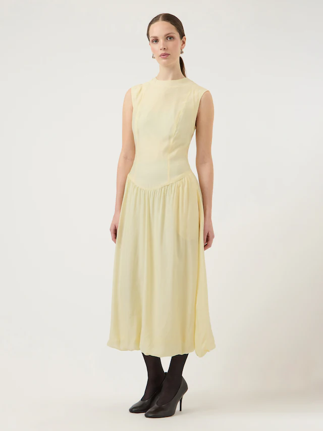 Y.A.S Sommerkleid »YASKRISSI SL BUBBLE HEM LONG DRESS NOOS«