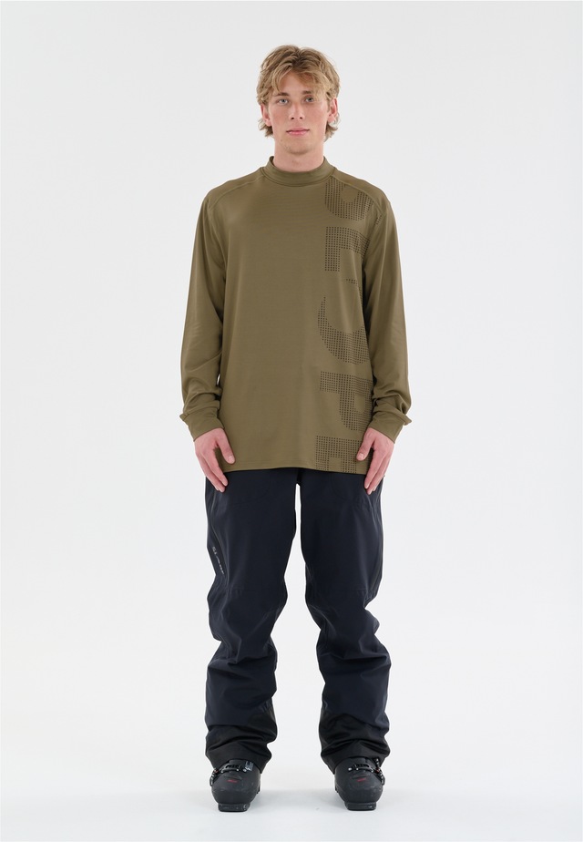 SLOPE Langarmshirt »Riggs« mit atmungsaktiver Eigenschaft