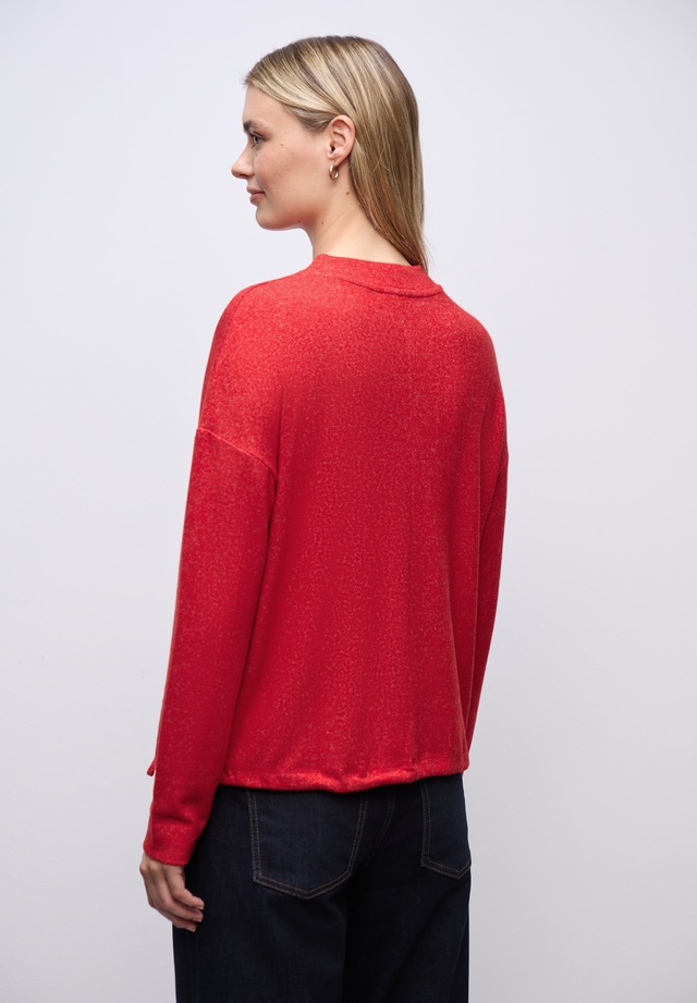 STREET ONE Langarmshirt aus strecthigem Viskosematerial