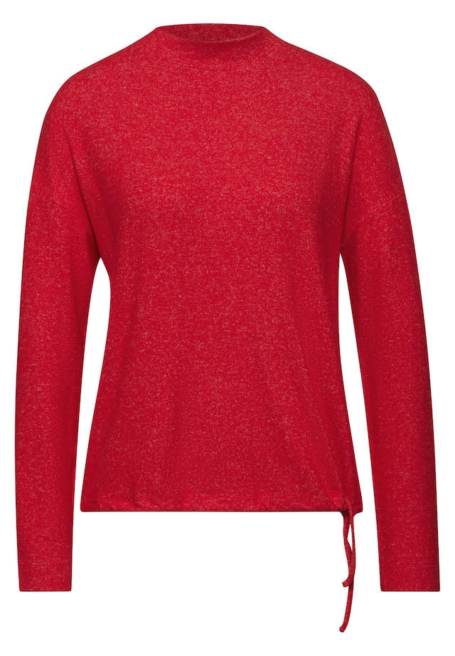 STREET ONE Langarmshirt aus strecthigem Viskosematerial