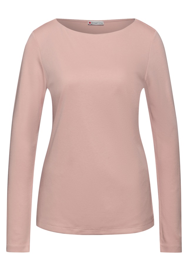 STREET ONE Langarmshirt im soften Baumwoll-Mix