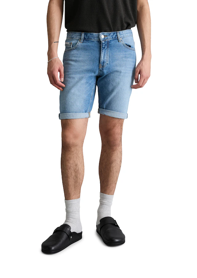Marc O'Polo DENIM Jeansshorts »Model Mats tapered fit aus Bio-Baumwoll-Mix«