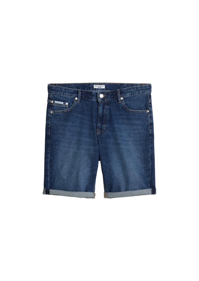 Marc O'Polo DENIM Jeansshorts »Model Mats tapered fit aus Bio-Baumwoll-Mix«