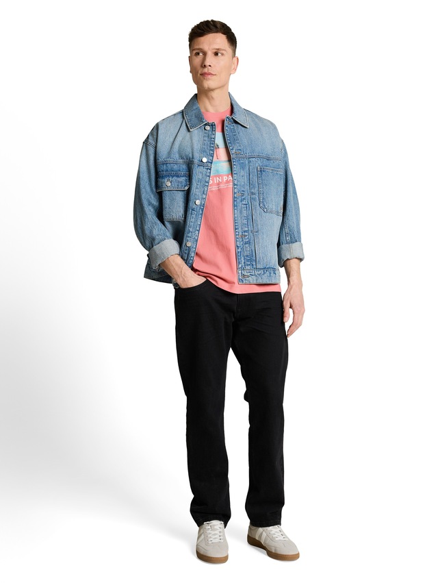 TOM TAILOR Denim Rundhalsshirt