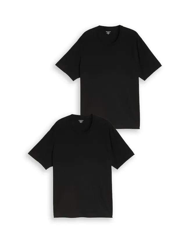 TOM TAILOR PLUS Print-Shirt Packung, 2er, im 2er Pack