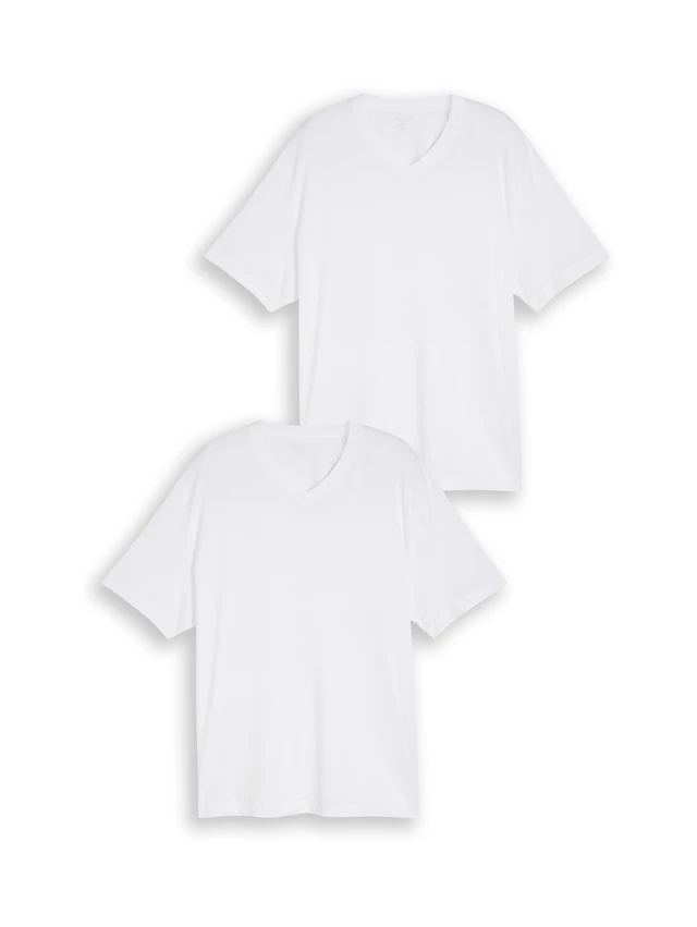 TOM TAILOR PLUS T-Shirt Packung, 2er, im 2er Pack