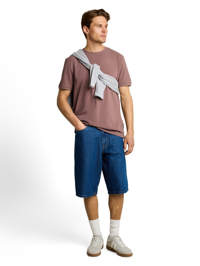 TOM TAILOR Denim Rundhalsshirt