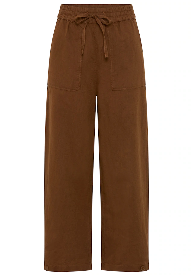 Marc O'Polo DENIM Schlupfhose im Leinen-Baumwoll-Mix