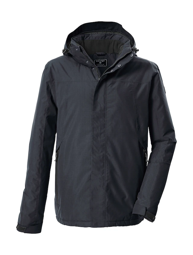 Killtec Funktionsjacke »KOW 1 MN JCKT« Wind- und wasserdichte Herrenjacke, atmungsaktiv, abnehmbare Kapuze