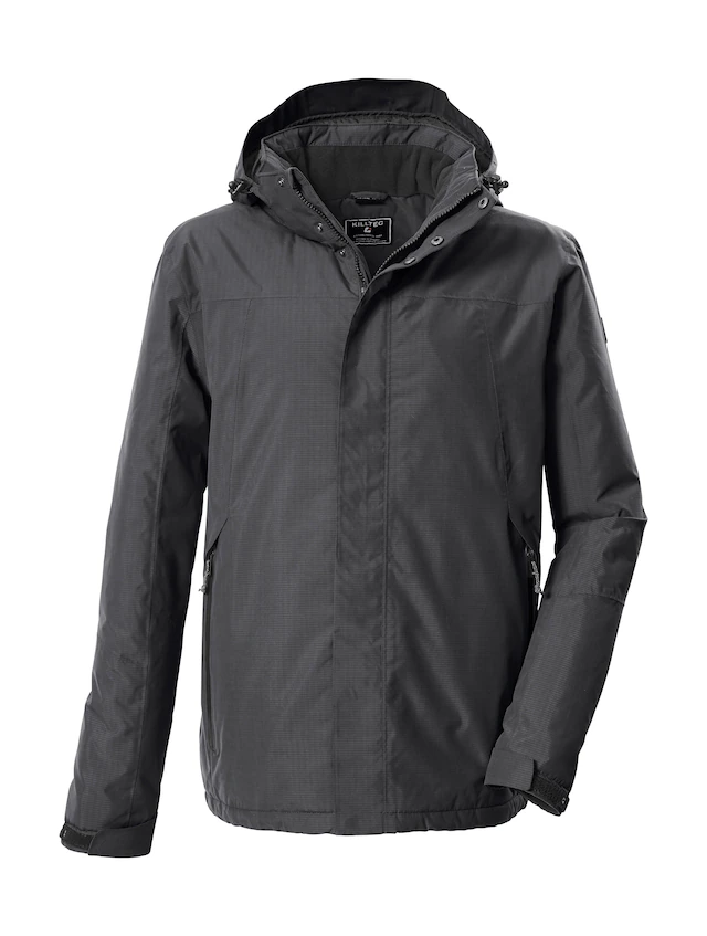 Killtec Funktionsjacke »KOW 1 MN JCKT« Wind- und wasserdichte Herrenjacke, atmungsaktiv, abnehmbare Kapuze